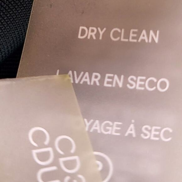 CALVIN KLEIN Green Velvet High Neck Cowl Back PullOn Cap Sleeve Midi Dress Sz 14 - Picture 14 of 15